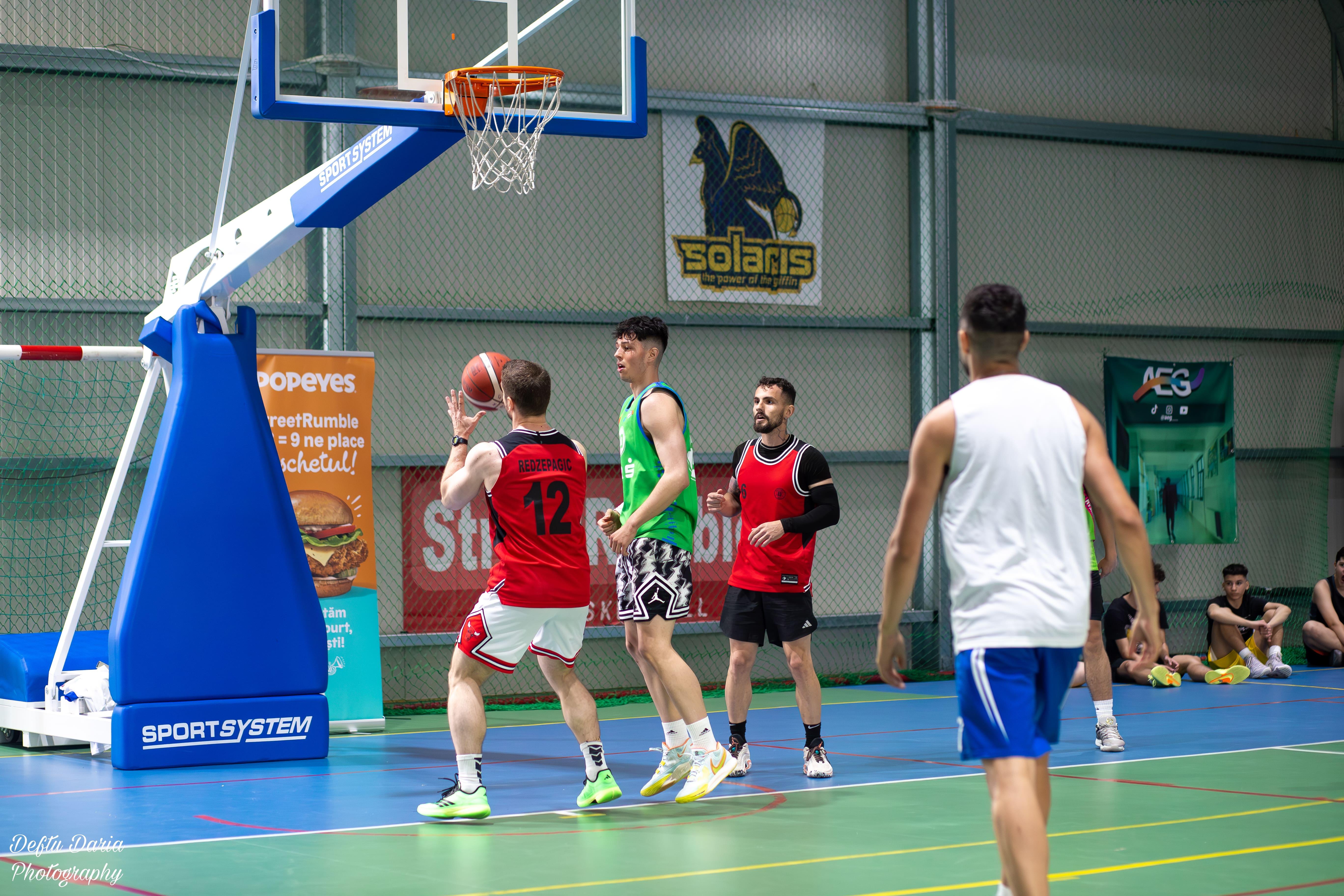 Moment din competiția Street Rumble 3x3