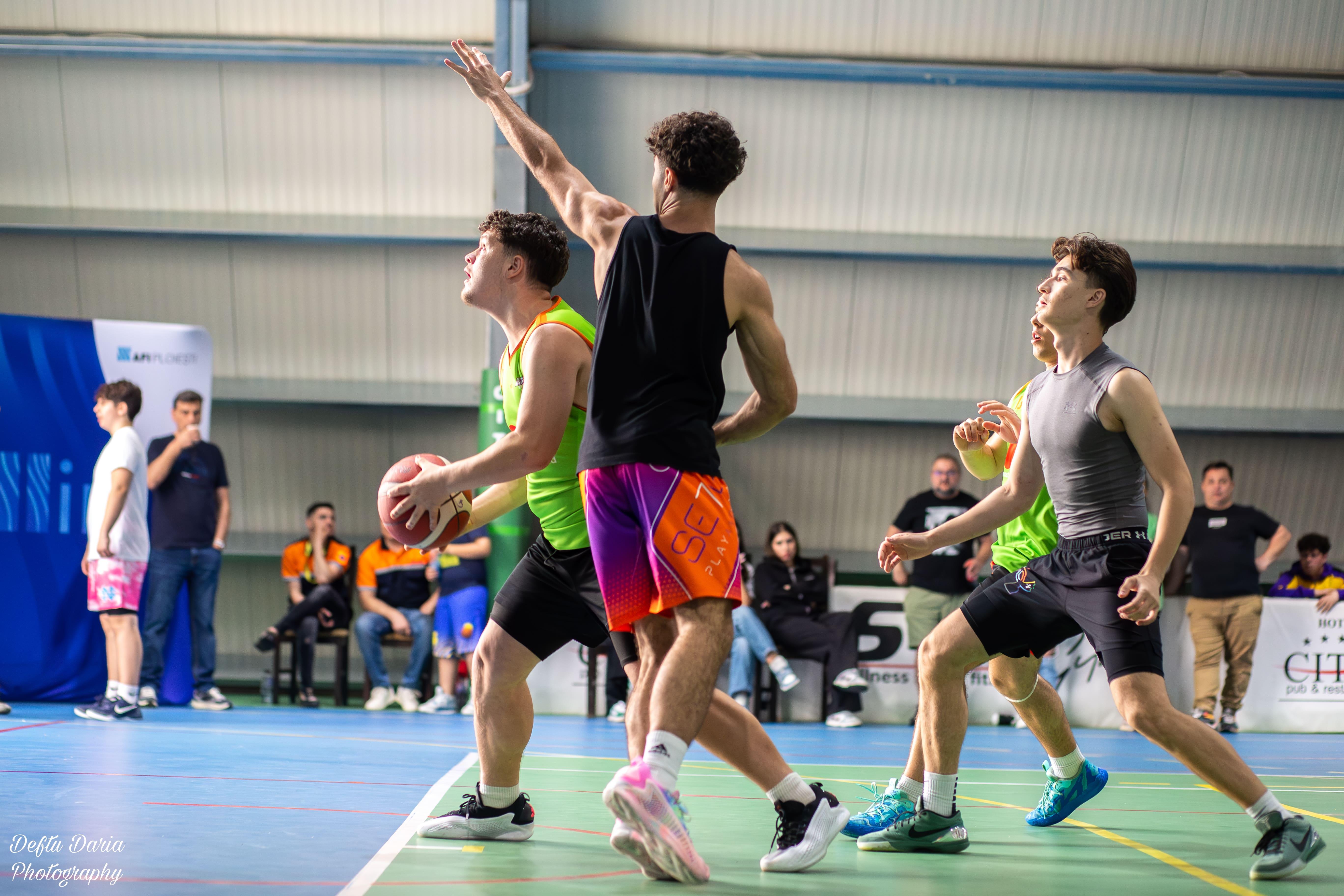 Moment din competiția Street Rumble 3x3